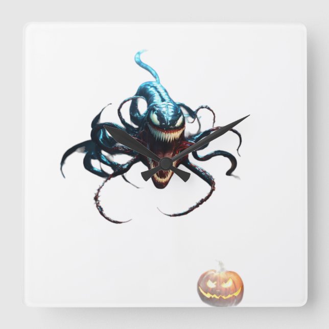 Quadrado Relógio Venom (Frente)