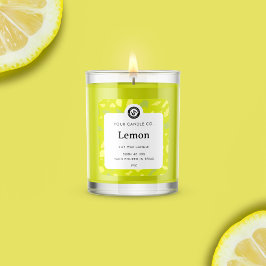 Quadrado Rótulo de Vela Personalizado - Adesivo Personalizá