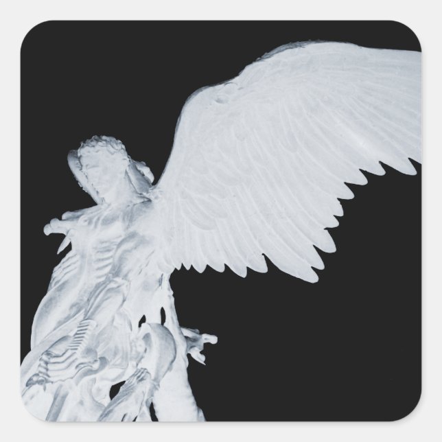 Quadrado Rua. Adesivo Micheal (Invertido) (Frente)