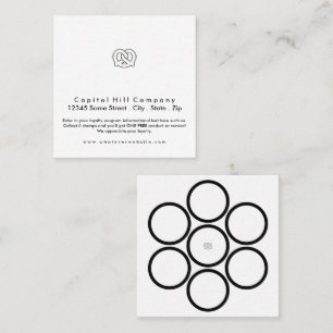 quadrado soft pretzel do programa de fidelidade