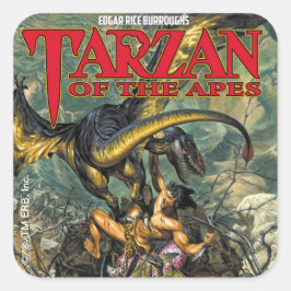 Quadrado Tarzan do adesivo Apes™ de 3" (Conjunto de 6)