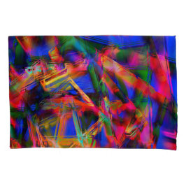 Quadrados coloridos com pinceladas erradas