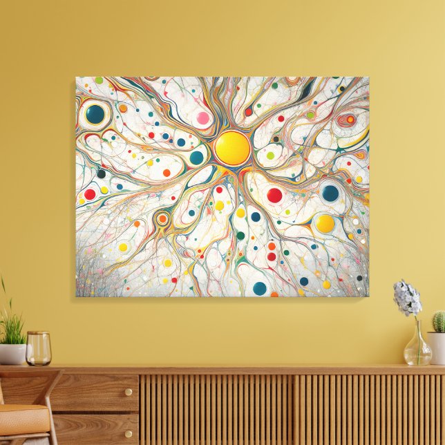 Quadro abstrato para decoração de paredes em geral (Insitu(Sala de estar))