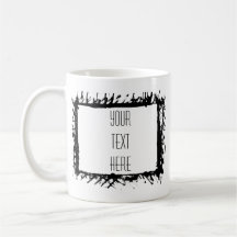 Quadro Artístico Cria Sua Própria Caneca De Café