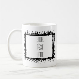 Quadro Artístico Cria Sua Própria Caneca De Café