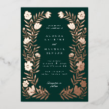 Quadro Botânico Floral Folclórico Casamento