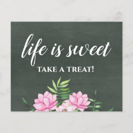 Quadro de Chlakboard Personalizado, Cor-de-rosa, O