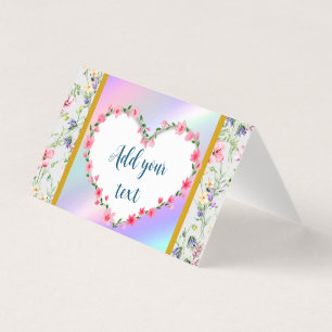 Quadro de Coração Floral Elegante: para cada ocasi