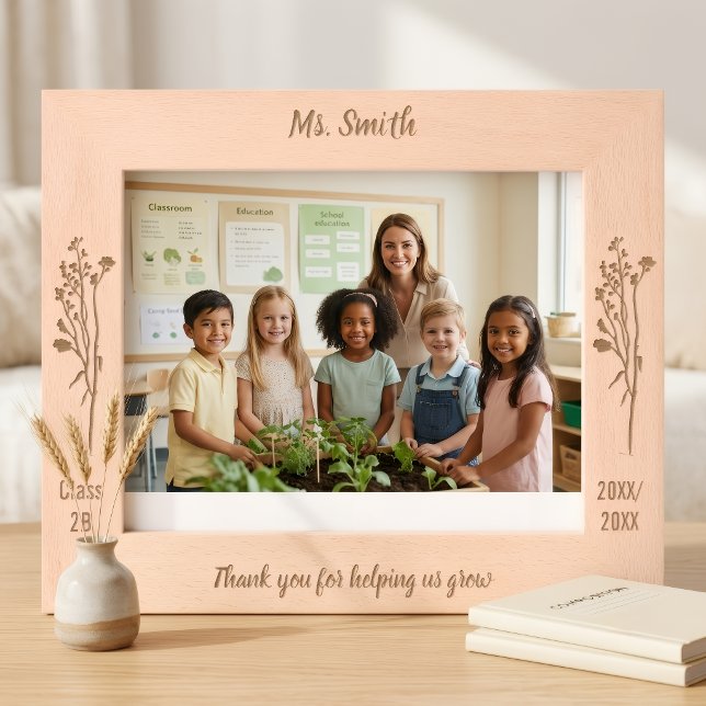 Quadro de Foto de Agradecimento Personalizado para (Criador carregado)
