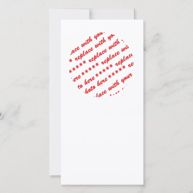 Quadro de Fotografia em Círculo Branco Simples (Frente)