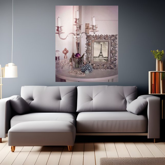 Quadro de Fotografias da Torre Eiffel Vintage (Criador carregado)