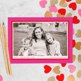 Quadro de Fotografias do Dia de os namorados Rosa 