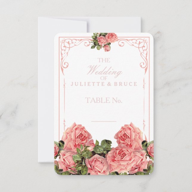 Quadro de Giz para Casamento Antigo - Cartão de Lo (Frente)