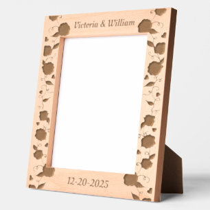 Quadro de Imagem de Casamento vintage Personalizad