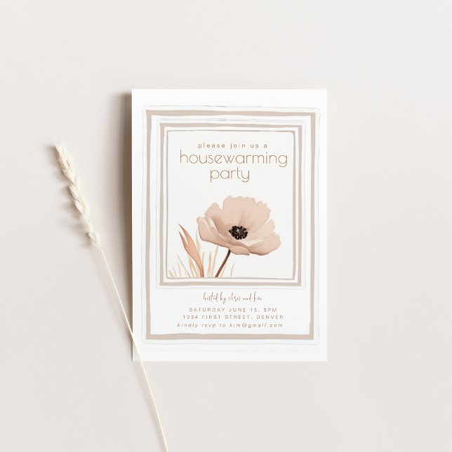 Quadro de Imagem do Convite de festas de Uso Domés (Criador carregado)