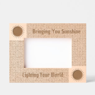 Quadro de imagem gravada a laser Inspiracional