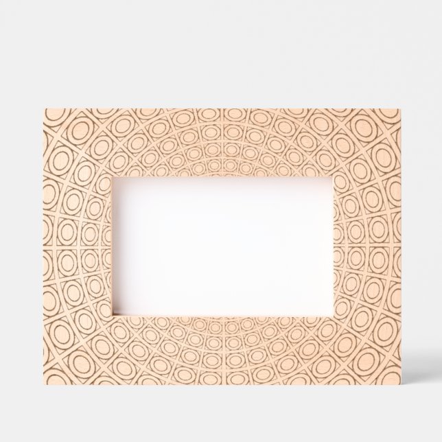 Quadro de Imagens Digitado por Design de Círculos  (Front)