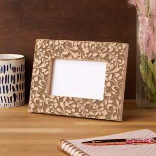 Quadro de Imagens Elegante com Padrões Florais Las
