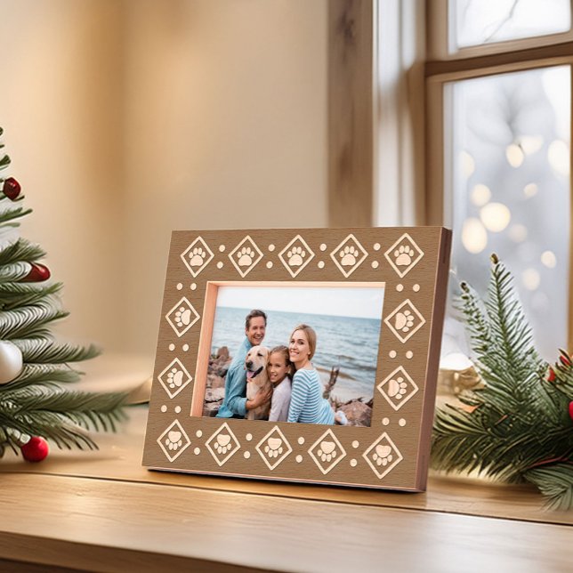 Quadro de Imagens Gravado a Laser de Pata (Criador carregado)