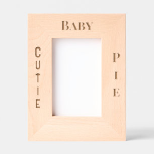 Quadro de Imagens Gravado com Laser Baby