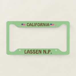 Quadro de Licenças do Parque Nacional de Lassen