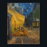 Quadro De Madeira Cafe Terrace à Noite | Van Gogh |<br><div class="desc">Café Terrace da Noite é uma pintura de 1888 por Vincent Van Gogh. Esta pintura é perfeita em madeira.</div>