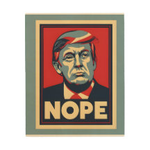 Campanha Eleitoral Nope Trump