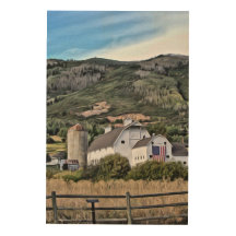 Celeiro histórico de Park City por Leslie Harlow