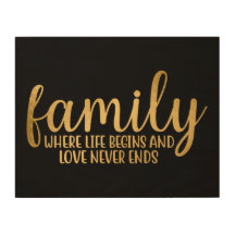 Família onde a vida começa