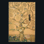 Quadro De Madeira Gustav Klimt - A árvore da vida, Stoclet Frieze<br><div class="desc">The Tree of Life,  Stoclet Frieze,  parte central do painel esquerdo - Gustav Klimt,  Cardboard,  1909</div>