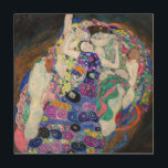 Quadro De Madeira Gustav Klimt - A Virgem<br><div class="desc">A Virgem / A Maiden - Gustav Klimt,  Oil on Canvas,  1913</div>