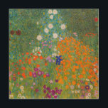 Quadro De Madeira Gustav Klimt - Jardim Flor<br><div class="desc">Jardim Flor - Gustav Klimt em 1905-1907</div>