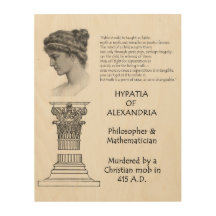 Hypatia da cotação de Alexandria