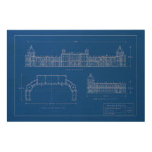 Impressão Azul Novidade Gatchina
