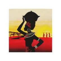 Maiden Africano na Savana