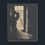 Quadro De Madeira Retrato de casamento feito sob encomenda<br><div class="desc">Personalize com sua própria foto. Foto bonita por Anne Edgar de Unsplash.</div>