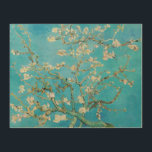 Quadro De Madeira Vincent van Gogh - Almond Blossom<br><div class="desc">Flor de amêndoa / Ramificações com Flor de Amêndoa - Vincent van Gogh,  Oil on Canvas,  1890</div>