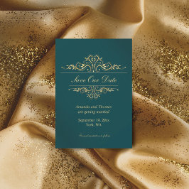 Quadro de ouro verde de gasolina salve o cartão de