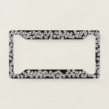 Quadro de Placa de Licença - Aliens