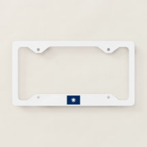 Quadro de Placa de Licença da República do Texas