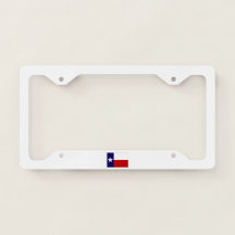 Quadro de Placa de Licença do Texas
