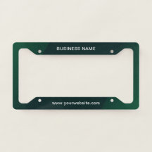 Quadro de Placa de Licença Profissional para Empre