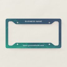 Quadro de Placa de Licença Profissional para Empre