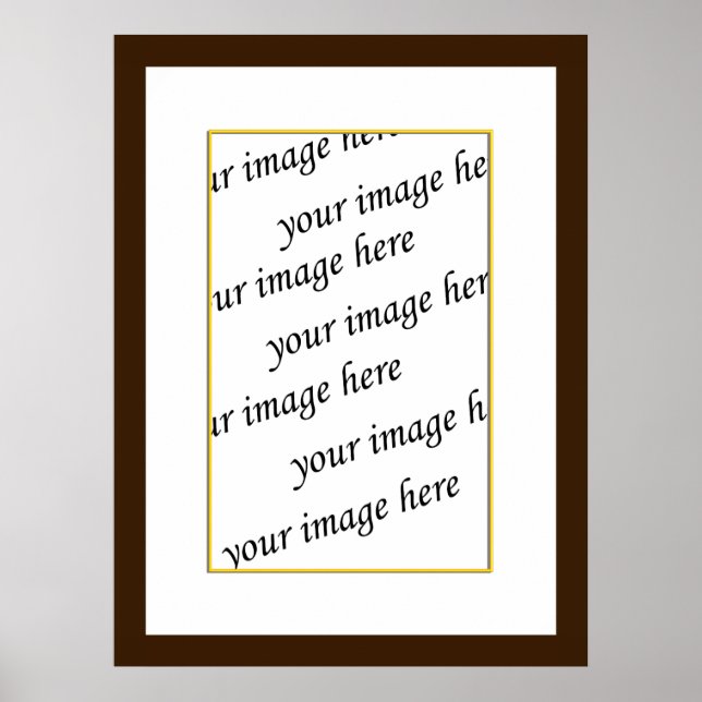 Quadro de poster de fotografia (Frente)