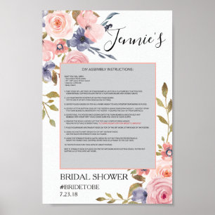 Quadro de Poster de Prop. Fotográfico Home Sweet