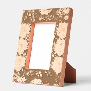 Quadro de Retrato Floral Elegante - Lado Bonito
