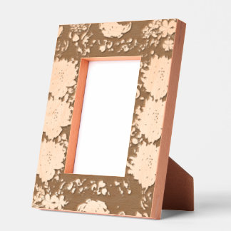 Quadro de Retrato Floral Elegante - Lado Bonito