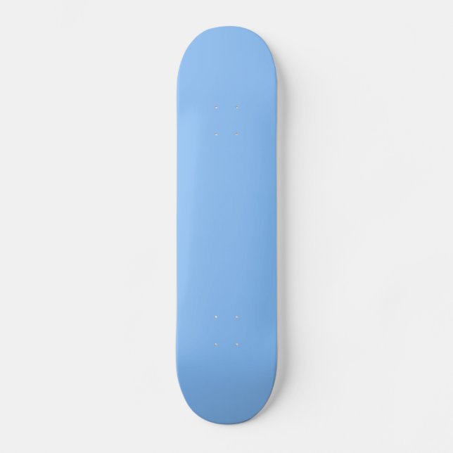 Quadro de skate azul-bebê sólido (Frente)