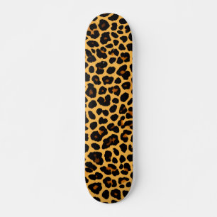 Quadro de skate com Design Bold Leather Cheetah