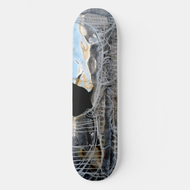 Quadro de skate "Cromo Ruído e Fita de Duto Antigo (Frente)